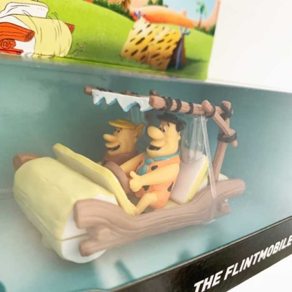The Flintstones Hot Wheels Elite One The Flintmobile 1:50 Scale closeup - Happy Clam Gifts