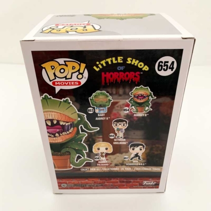 Audrey II Little Shop of Horrors Funko Pop back - Happy Clam Gifts