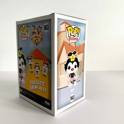 Dot Animaniacs Funko Pop box side - Happy Clam Gifts