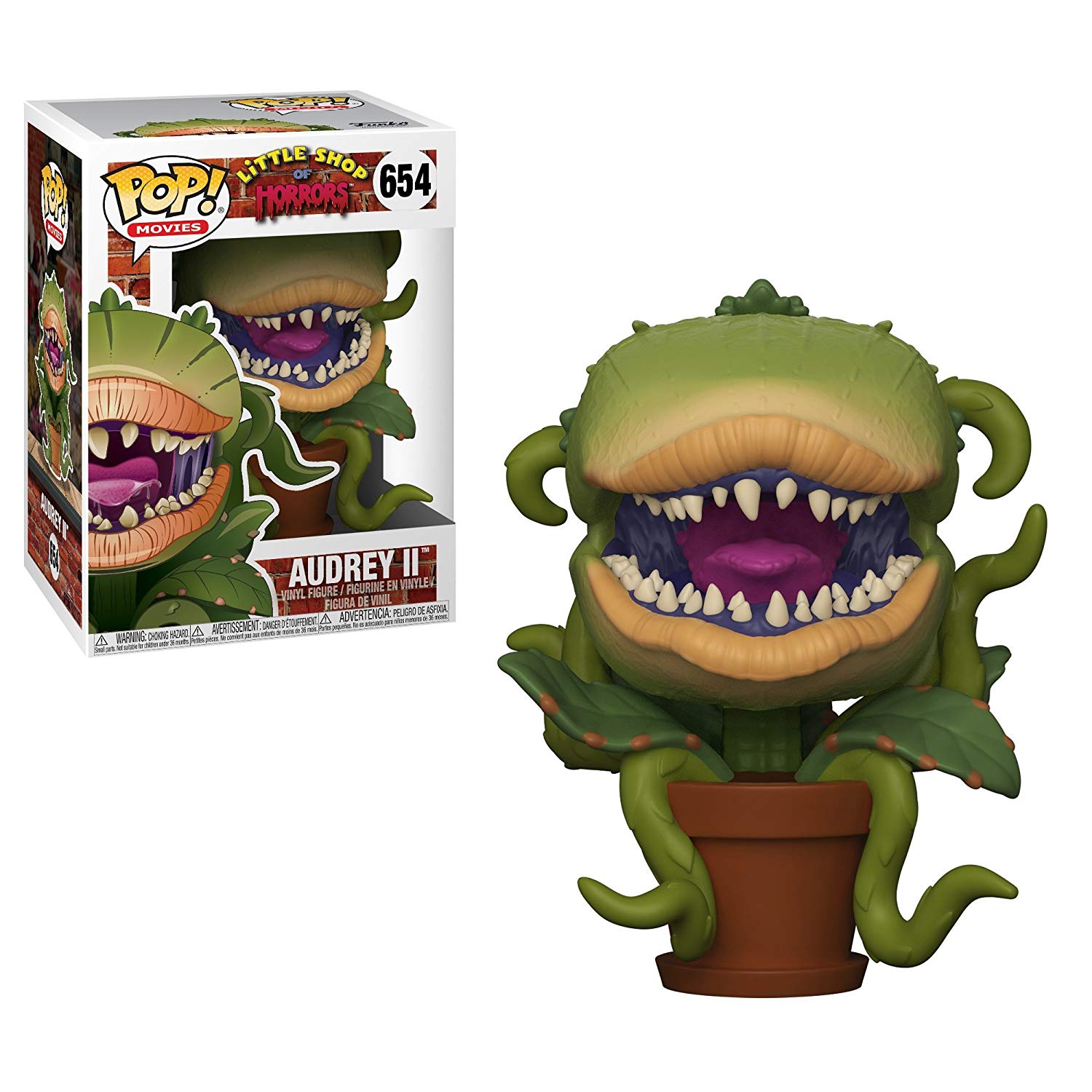 Audrey II Little Shop of Horrors Funko Pop Movies Vinyl Figure Happy Clam Gifts