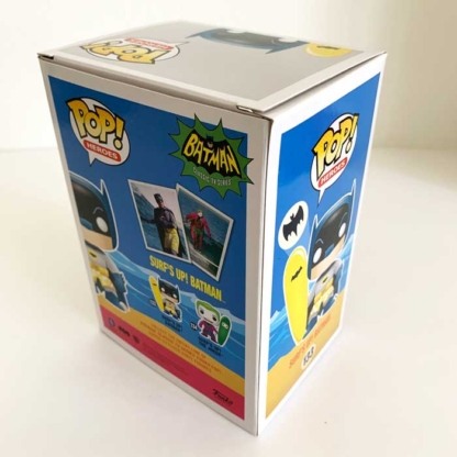Batman Surf's Up Funko Pop back - Happy Clam Gifts