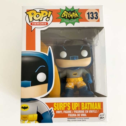 Batman Surf's Up Funko Pop front - Happy Clam Gifts