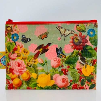 Coelacanth Recyclable Travel Bag Bird and Butterfly