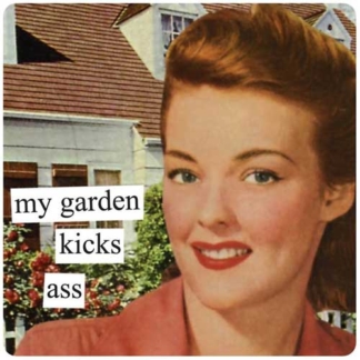 Anne Taintor Magnet My Garden Kicks Ass