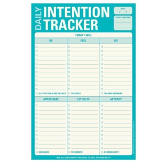Knock Knock Pad Intention Tracker