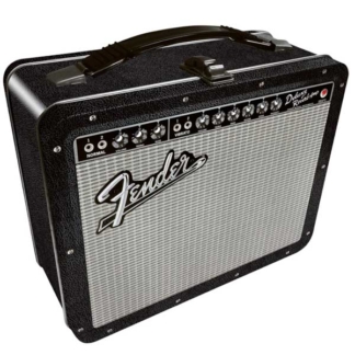 Aquarius Tin Lunch Box Fender Guitar Amp