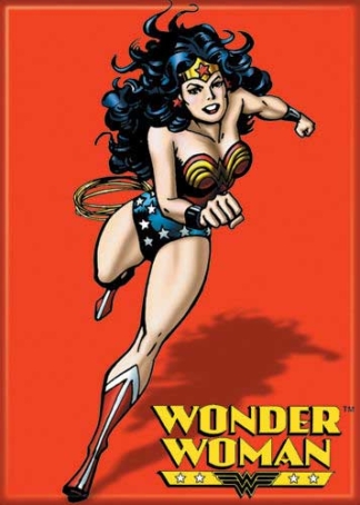 Ata-Boy Magnet DC Wonder Woman Running