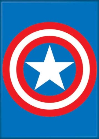 Ata-Boy Magnet Marvel Captain America Logo