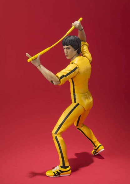 Bandai Tamashii Nations S.H. Figuarts Bruce Lee (Yellow Track Suit) Nunchucks
