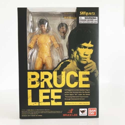 Bandai Tamashii Nations S.H. Figuarts Bruce Lee (Yellow Track Suit) Box Front