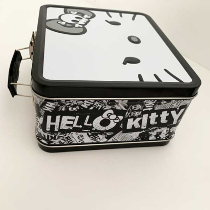 Hello Kitty Angry Face Loungefly Collectible Metal Lunch Box side - Happy Clam Gifts