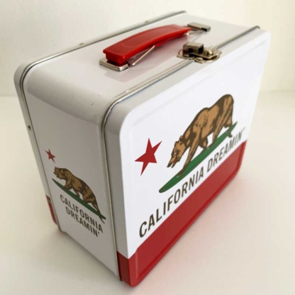 Aquarius California Dreamin' Collectible Tin Tote right side - Happy Clam Gifts