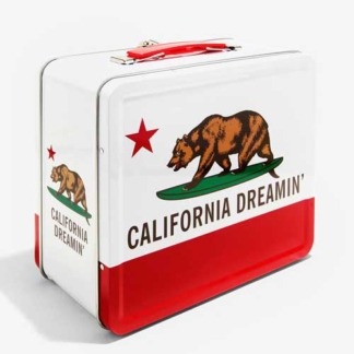 Aquarius Tin Lunch Box California Dreamin'