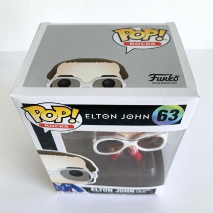 Elton John Red White & Blue Funko Pop top - Happy Clam Gifts