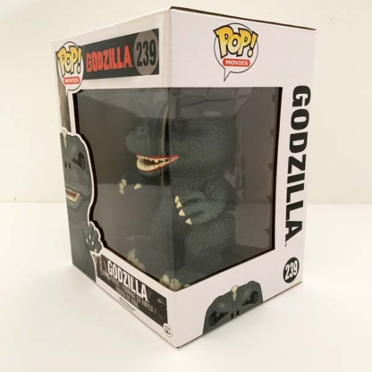 Godzilla 6" Super Sized Funko Pop box window side at Happy Clam Gifts