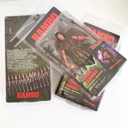 NECA Rambo First Blood John J. Rambo Survival Version at Happy Clam Gifts