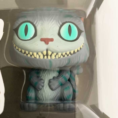 Cheshire Cat Disney Alice In Wonderland Funko Pop closeup - Happy Clam Gifts