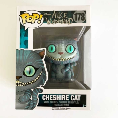 Cheshire Cat Disney Alice In Wonderland Funko Pop front - Happy Clam Gifts