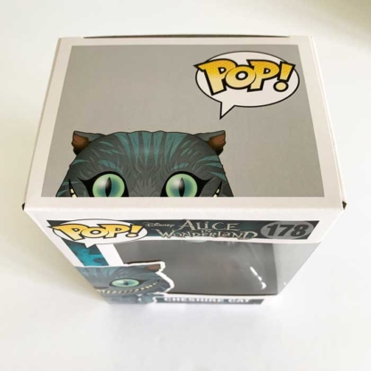 Cheshire Cat Disney Alice In Wonderland Funko Pop top - Happy Clam Gifts