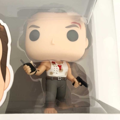 John McClane Die Hard Funko Pop closeup - Happy Clam Gifts