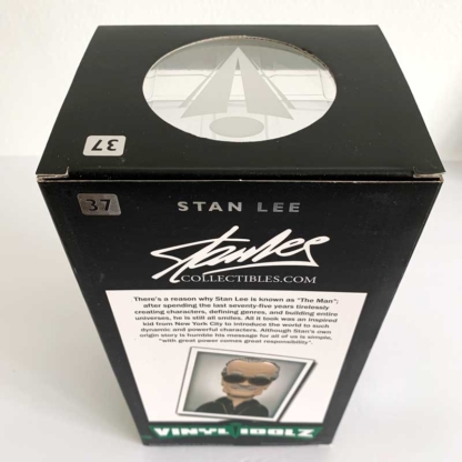 Stan Lee Vinyl Idolz back top - Happy Clam Gifts