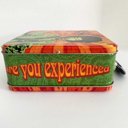 Jimi Hendrix Are You Experienced Vandor Tin Tote right side - Happy Clam Gifts