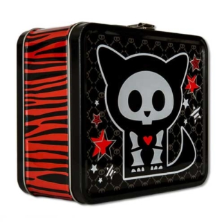 Loungefly Collectible Metal Lunch Box Skelanimals Kit the Cat