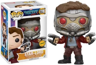 Star-Lord Marvel Guardians of the Galaxy Vol. 2 Chase Variant Funko Pop Vinyl Figure Bobblehead