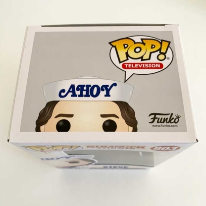 Steve With Hat and Ice Cream Stranger Things Funko Pop top - Happy Clam Gifts
