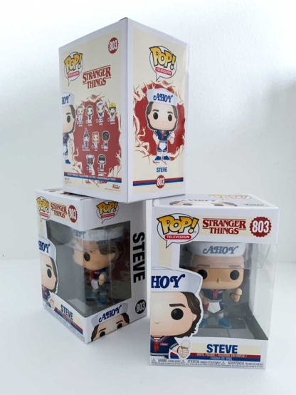 Steve With Hat and Ice Cream Stranger Things Funko Pops at Happy Clam Gifts