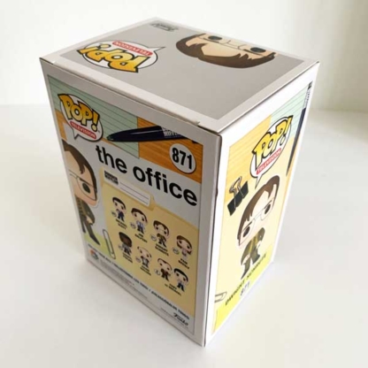 Dwight Schrute The Office Funko Pop back - Happy Clam Gifts