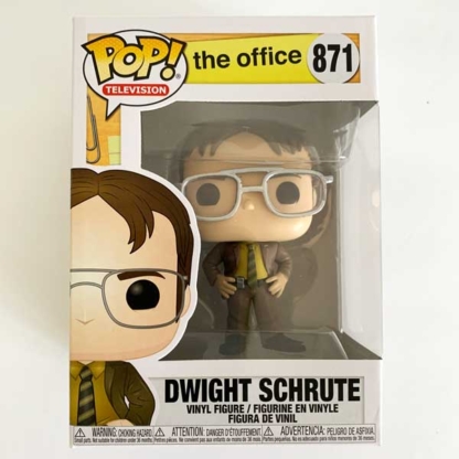 Dwight Schrute The Office Funko Pop front - Happy Clam Gifts