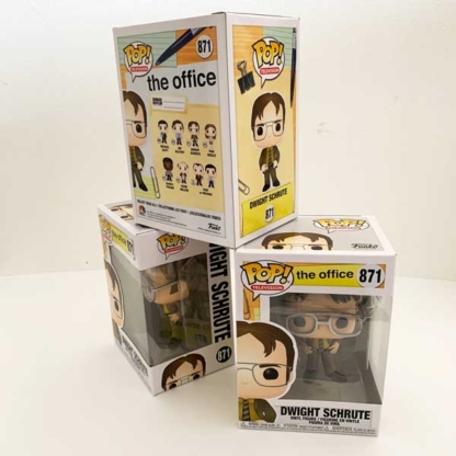 Dwight Schrute The Office Funko Pops at Happy Clam Gifts