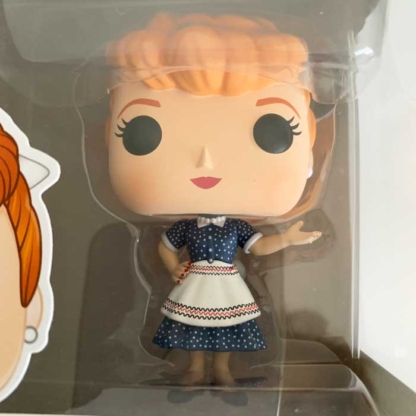 Lucy I Love Lucy Funko Pop closeup - Happy Clam Gifts
