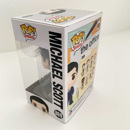 Michael Scott The Office Funko Pop back left - Happy Clam Gifts