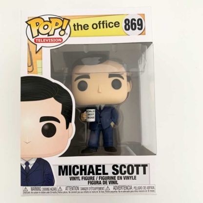 Michael Scott The Office Funko Pop front - Happy Clam Gifts