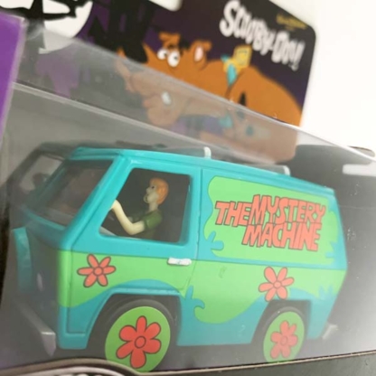 Scooby Doo Hot Wheels The Mystery Machine 1:50 Scale closeup - Happy Clam Gifts
