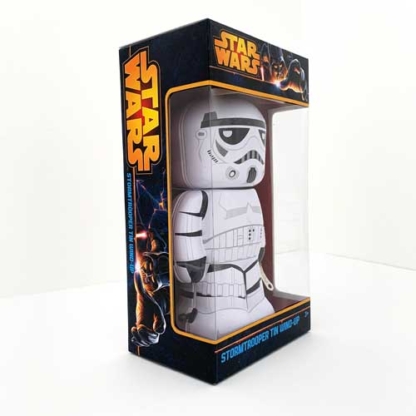 Stormtrooper Star Wars Schylling Wind-Up Tin Figure (side)
