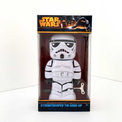 Stormtrooper Star Wars Schylling Wind-Up Tin Figure (in box)
