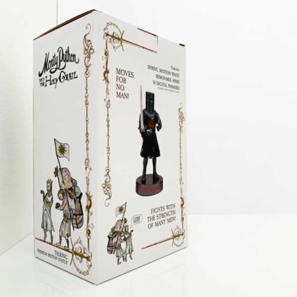 Monty Python and the Holy Grail Black Knight Deluxe Talking Premium Motion Statue box