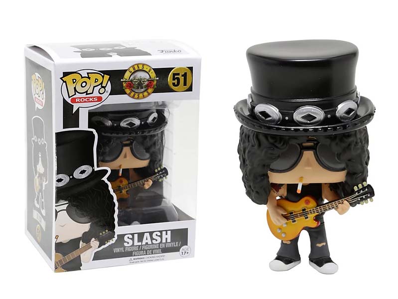 Gasping for Gem Slash Guns N' Roses Funko Pop Rocks Vinyl Figure | Happy Clam Gifts