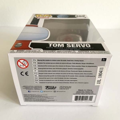 Tom Servo MST3K Funko Pop bottom - Happy Clam Gifts