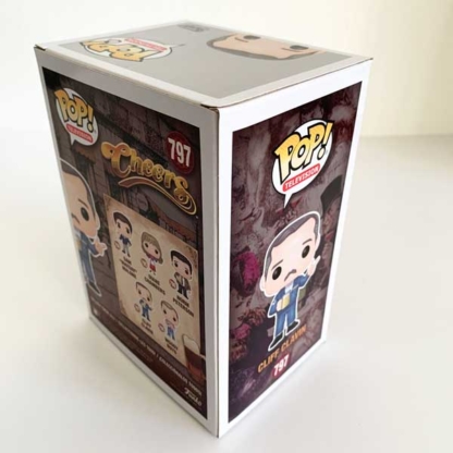 Cliff Clavin Cheers Funko Pop back - Happy Clam Gifts
