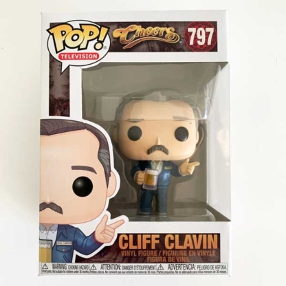 Cliff Clavin Cheers Funko Pop front - Happy Clam Gifts