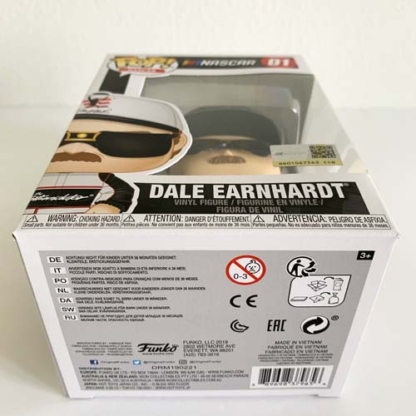 Dale Earnhardt Funko Pop NASCAR bottom - Happy Clam Gifts