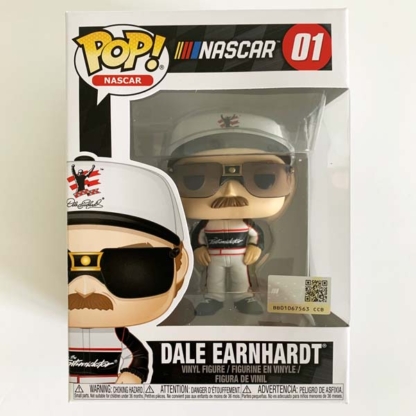 Dale Earnhardt Funko Pop NASCAR box front - Happy Clam Gifts