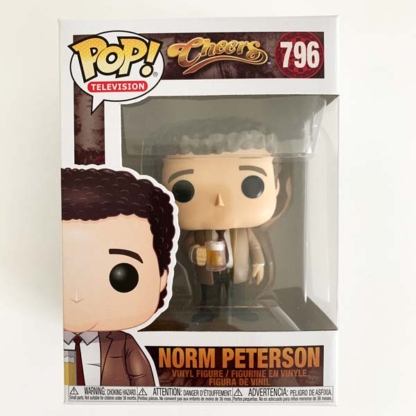 Norm Peterson Cheers Funko Pop front - Happy Clam Gifts
