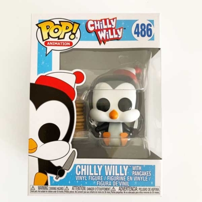 Chilly Willy With Pancakes Funko Pop front - Happy Clam Gifts