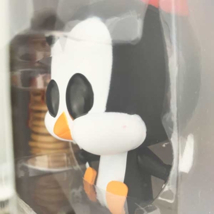 Chilly Willy With Pancakes Funko Pop side closeup - Happy Clam Gifts