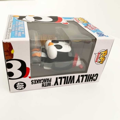 Chilly Willy With Pancakes Funko Pop side - Happy Clam Gifts